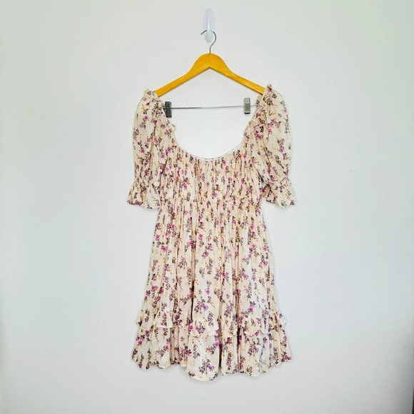 LPA Rachelle Floral Dress Size Medium - Picture 5 of 13